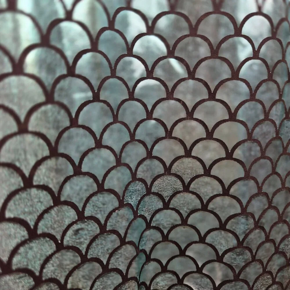 Ghnatygren Size Medium Blue/Green Mermaid Tail Printed Scales Imaginative Play